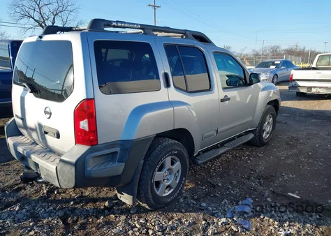 2005 Nissan Xterra S из США, поврежденный, VIN 5N1AN08W05C651838